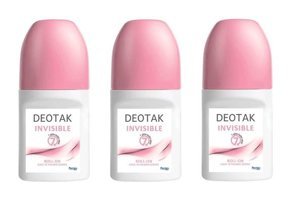Deotak Invisible Roll-On Kadın Deodorant 3x35 ml