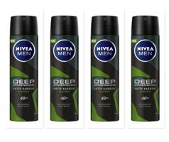 Nivea Deep Dimension Amazonia Sprey Erkek Deodorant 4x150 ml