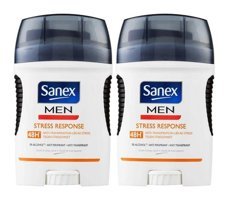 Sanex Stress Response Stick Erkek Deodorant 2x50 ml