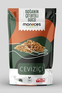 Monoces Organıc Organik Kelebek Ceviz İçi 500 gr