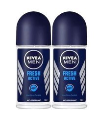 Nivea Fresh Active Roll-On Erkek Deodorant 2x50 ml
