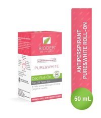 Bioder Pure&White Antipespirant Roll-On Unisex Deodorant 50 ml