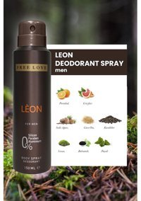 Free Love Leon Sprey Erkek Deodorant 150 ml