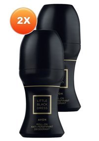 Avon Little Black Dress Roll-On Kadın Deodorant 2x50 ml