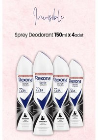 Rexona Invisible Kadın Deodorant 4x150 ml