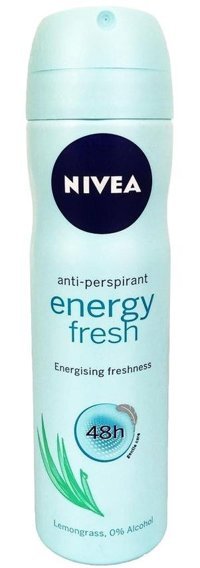 Nivea Energy Fresh Sprey Kadın Deodorant 150 ml