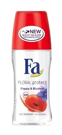 Fa Floral Protect Poppy&Bluebell Roll-On Kadın Deodorant 50 ml