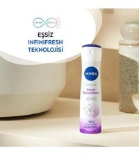 Nivea Fresh Sensation Kadın Deodorant 2x150 ml