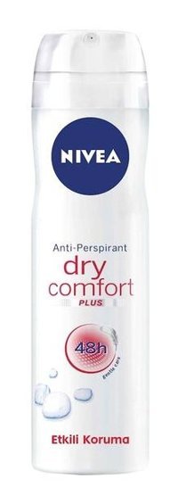 Nivea Dry Comfort Plus Sprey Kadın Deodorant 150 ml