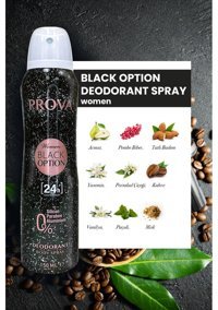 Prova Black Option Sprey Kadın Deodorant 150 ml