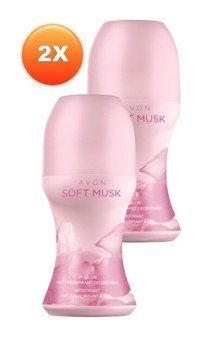 Avon Soft Musk Roll-On Kadın Deodorant 2x50 ml