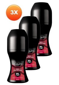 Avon Onduty Max Roll-On Erkek Deodorant 3x50 ml