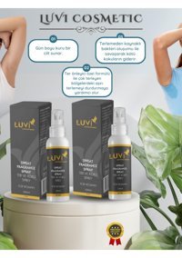 Luvi Ter Önleyici Sprey Kadın Deodorant 2x100 ml