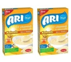 Arı Tahıllı İrmikli Probiyotikli Kaşık Maması 2x200 gr