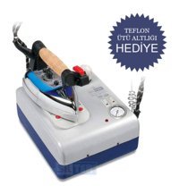 Silter Sprmn 2000 M 1800 W Dökme Alüminyum Tabanlı Yatay Buharlı Ütü