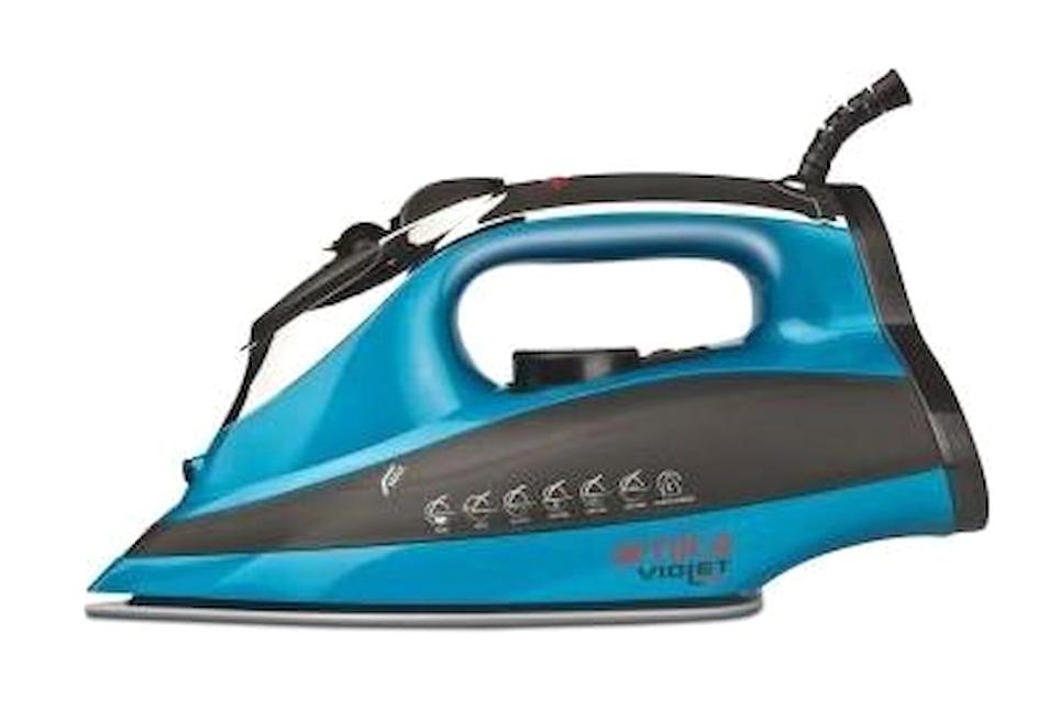 Arnica Violet Ut62031 2400 W Seramik Tabanlı Şok Buharlı Yatay Buharlı Ütü