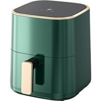 Lebeigo Ev Tipi Airfryer 7 lt Tek Hazneli Led Ekranlı Yağsız Sıcak Hava Fritözü Açık Yeşil