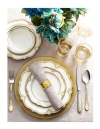 Pierre Cardin Nicole 60 Parça 12 Kişilik Bone China Porselen Yuvarlak Yemek Takımı