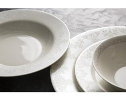 Emsan Anderson 60 Parça 12 Kişilik Bone China Porselen Yuvarlak Yemek Takımı