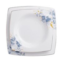 Korkmaz A8455 60 Parça 12 Kişilik Porselen Kare Yemek Takımı