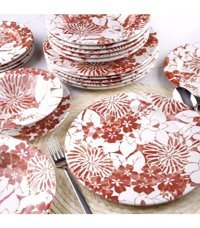La Dome Prs531 24 Parça 6 Kişilik Stoneware Yuvarlak Yemek Takımı