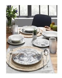 Pierre Cardin Kenya 24 Parça 6 Kişilik Porselen Yuvarlak Yemek Takımı