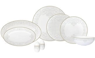 Neva N3540 28 Parça 6 Kişilik Porselen Yuvarlak Yemek Takımı