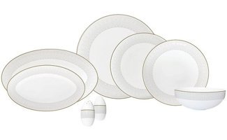 Neva N3541 28 Parça 6 Kişilik Porselen Yuvarlak Yemek Takımı
