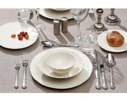 Porland 04PLM005620 30 Parça 6 Kişilik Porselen Yuvarlak Yemek Takımı