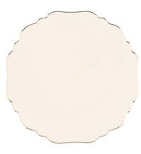 Porland 04ALM007990 27 Parça 6 Kişilik Porselen Yuvarlak Yemek Takımı