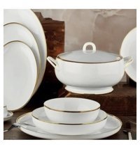 Aryıldız Ar 60026 60 Parça 12 Kişilik Porselen Yuvarlak Yemek Takımı