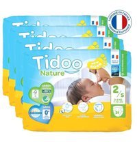 Tidoo Nature 2 Numara Organik Bantlı Bebek Bezi 4x31'li