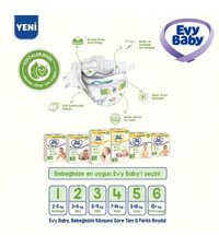 Evy Baby 3 Numara Bantlı Bebek Bezi 30'lu