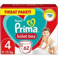 Prima Pampers 4 Numara Külot Bebek Bezi 310'lu