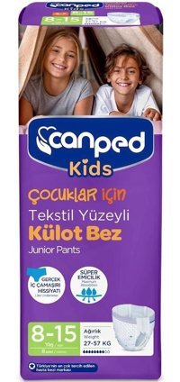 Canped Kids 4+ Numara Külot Bebek Bezi 8'li