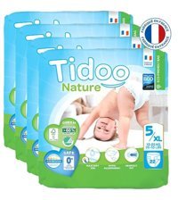Tidoo Nature 5 Numara Organik Bantlı Bebek Bezi 4x22'li