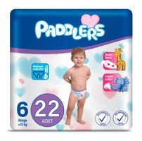 Paddlers 6 Numara Bantlı Bebek Bezi 22'li