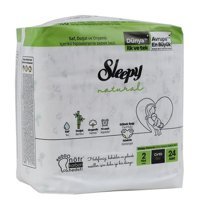 Sleepy Natural 2 Numara Bantlı Bebek Bezi 24'lü
