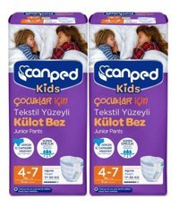 Canped Kids 4+ Numara Külot Bebek Bezi 2x9'lu