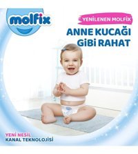 Molfix 3 Numara Bantlı Bebek Bezi 135'li