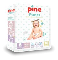 Pine 6 Numara Külot Bebek Bezi 16'lı