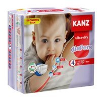 Kanz Diapers 4 Numara Bantlı Bebek Bezi 30'lu