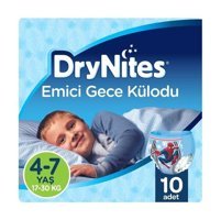 Drynites 4+ Numara Külot Bebek Bezi 10'lu
