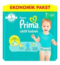 Prima 7 Numara Bantlı Bebek Bezi 34'lü