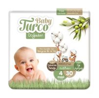 Baby Turco 4 Numara Bantlı Bebek Bezi 5x30'lu
