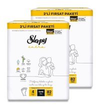 Sleepy 4 Numara Bantlı Bebek Bezi 164'lü