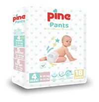 Pine 4 Numara Külot Bebek Bezi 18'li