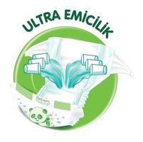Bebem Natural 5 Numara Bantlı Bebek Bezi 4x80'li