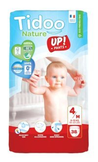 Tidoo 4 Numara Külot Bebek Bezi 38'li