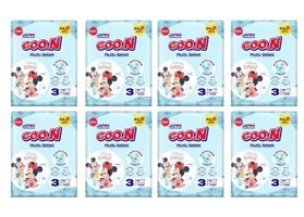 Goon Mutlu Bebek 3 Numara Bantlı Bebek Bezi 8x36'lı